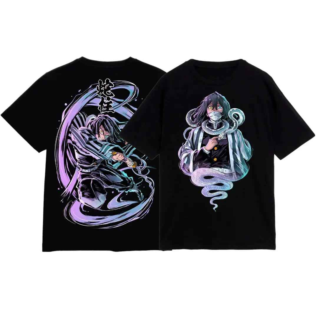 Obanai Iguro Oversized T-Shirt | Demon Slayer V2
