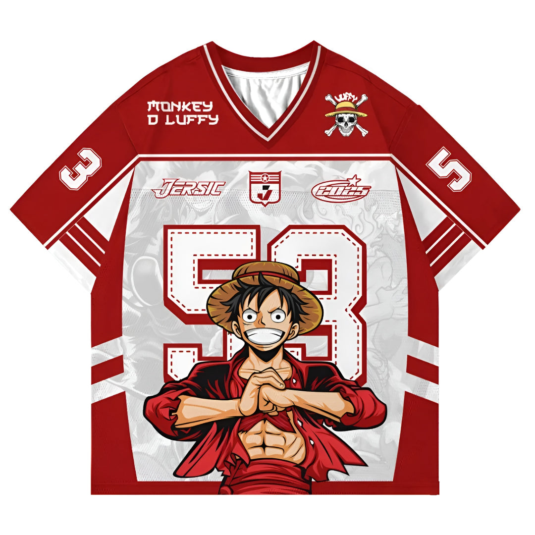 Monkey D. Luffy Edition Oversized Jersey - Gleame