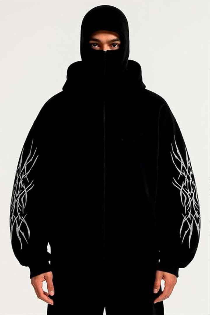 Design Balaclava Ninja Hoodie - Men & Women - Gleame