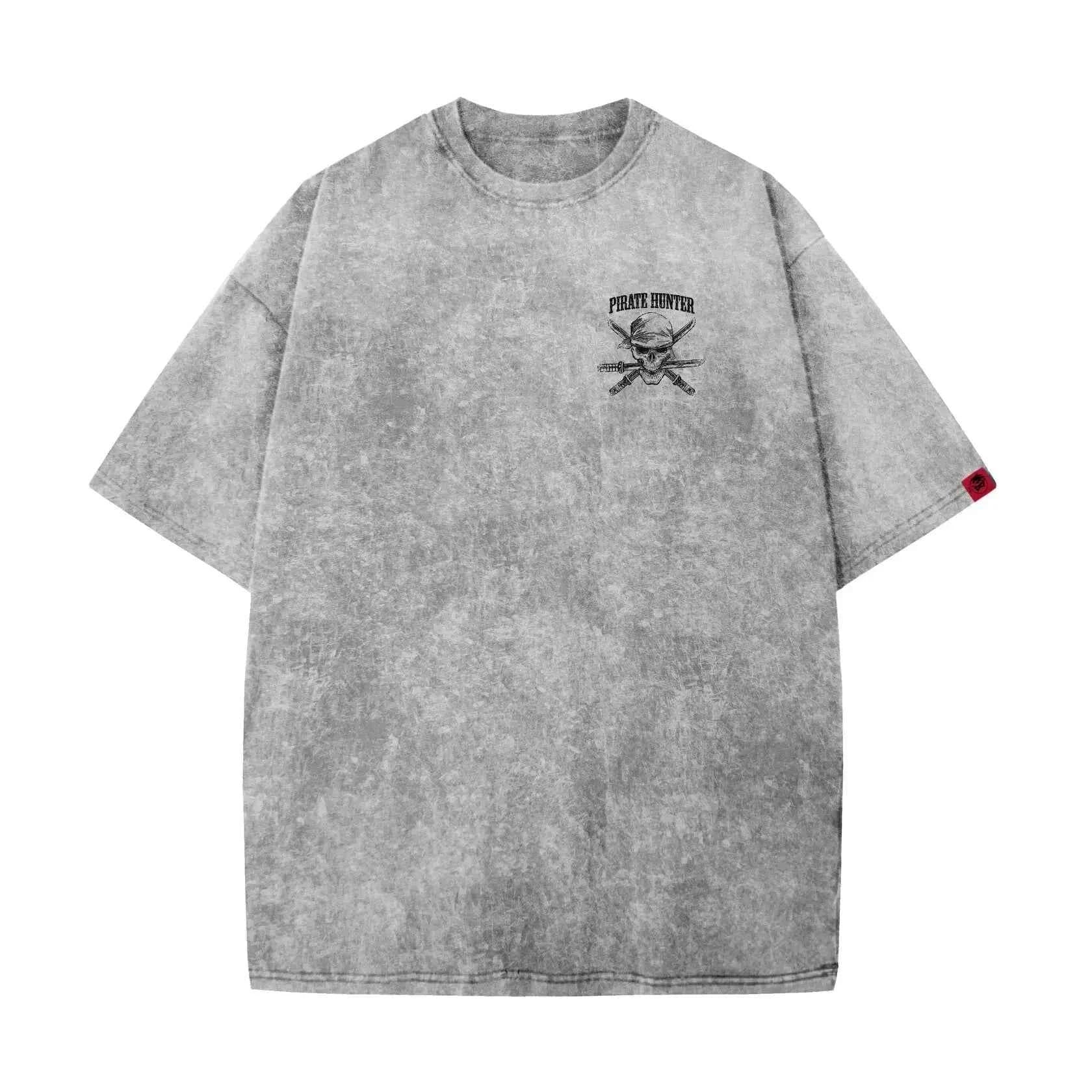 Acid Wash Roronoa Zoro Oversized T-Shirt | One Piece V2