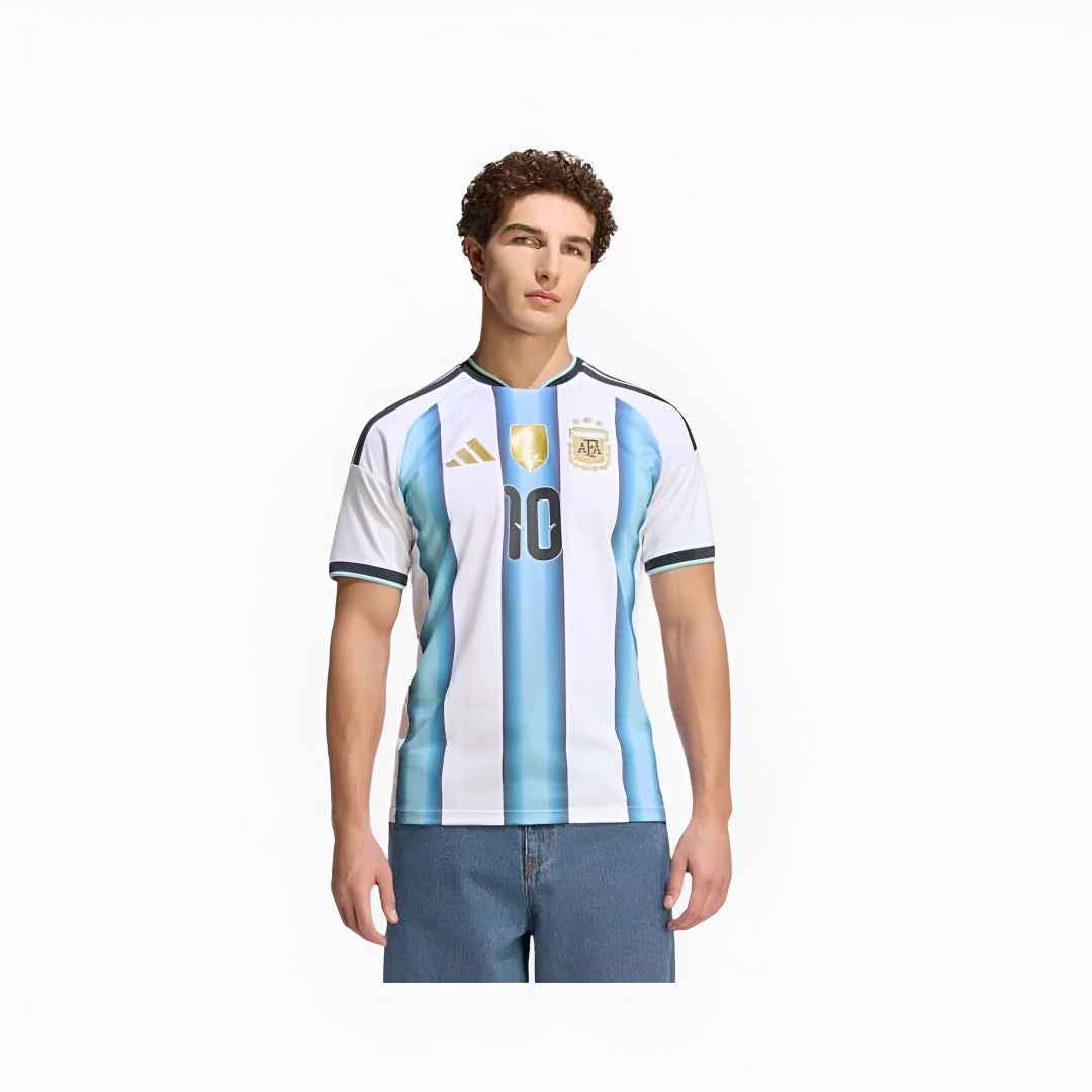 Argentina World Cup Messi Jersey (Embroidery)