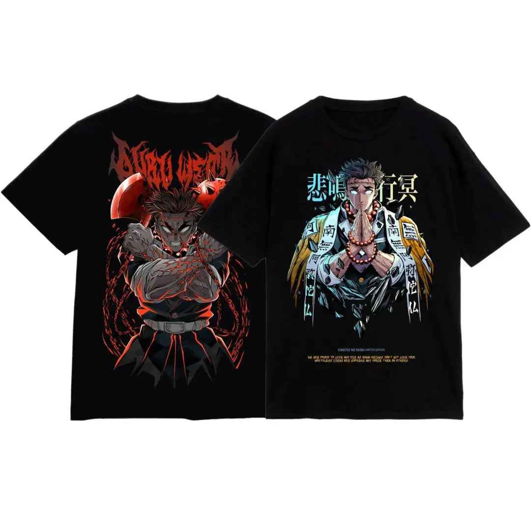 Gyomei Oversized T-Shirt | Demon Slayer V2