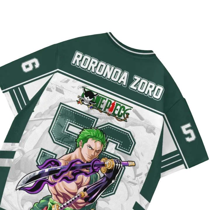 Zoro Green — Demon Blade Verse Jersey