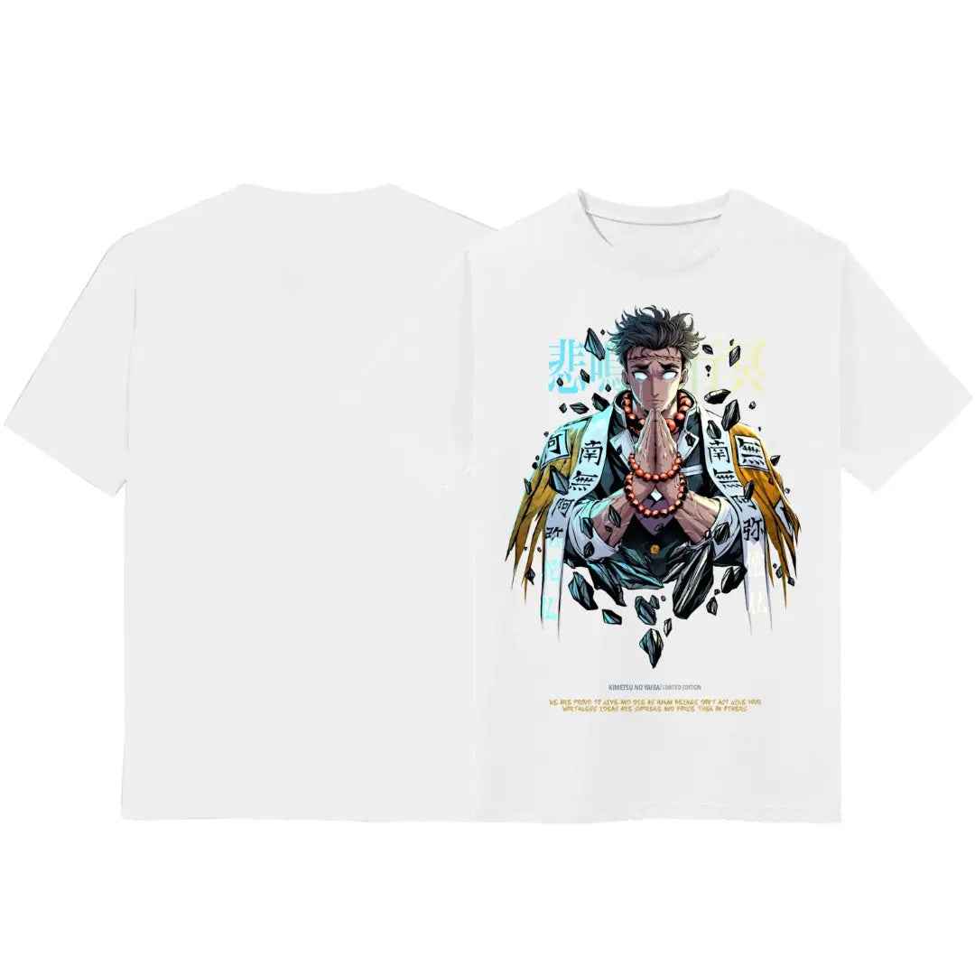 Gyomei Oversized T-Shirt | Demon Slayer