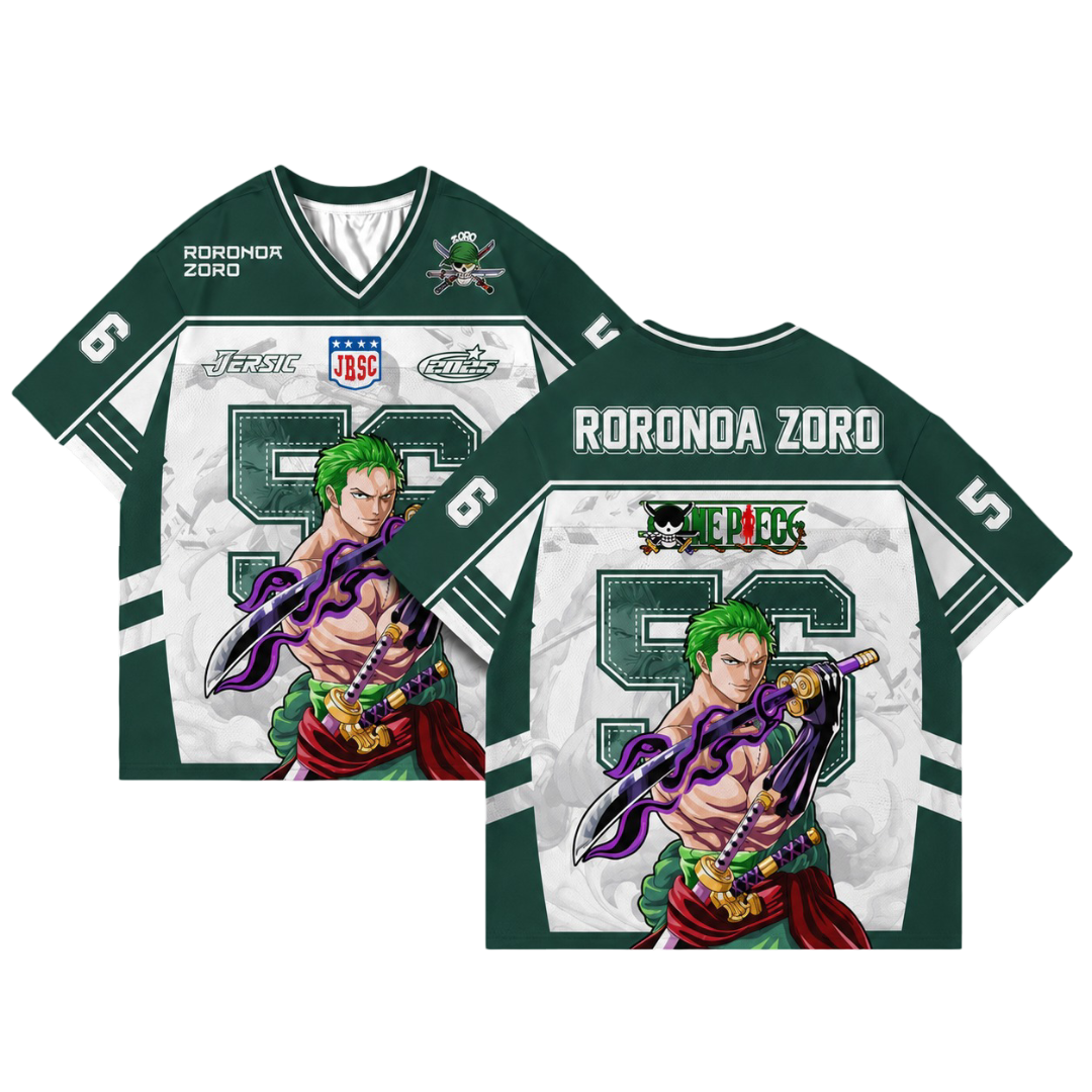 Zoro Green — Demon Blade Verse Jersey