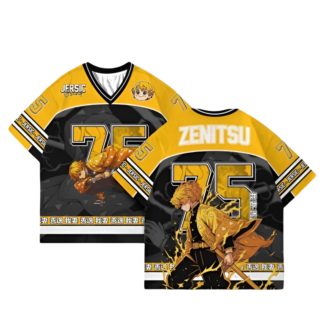 Zenitsu Yellow — Thunder God Verse Jersey