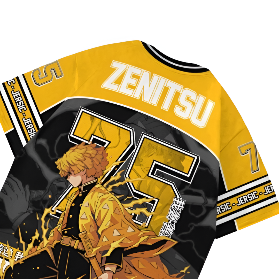 Zenitsu Yellow — Thunder God Verse Jersey