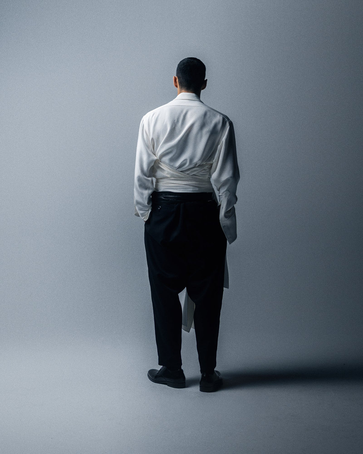 GLEAME FRAN SHIRT - WHITE SILK