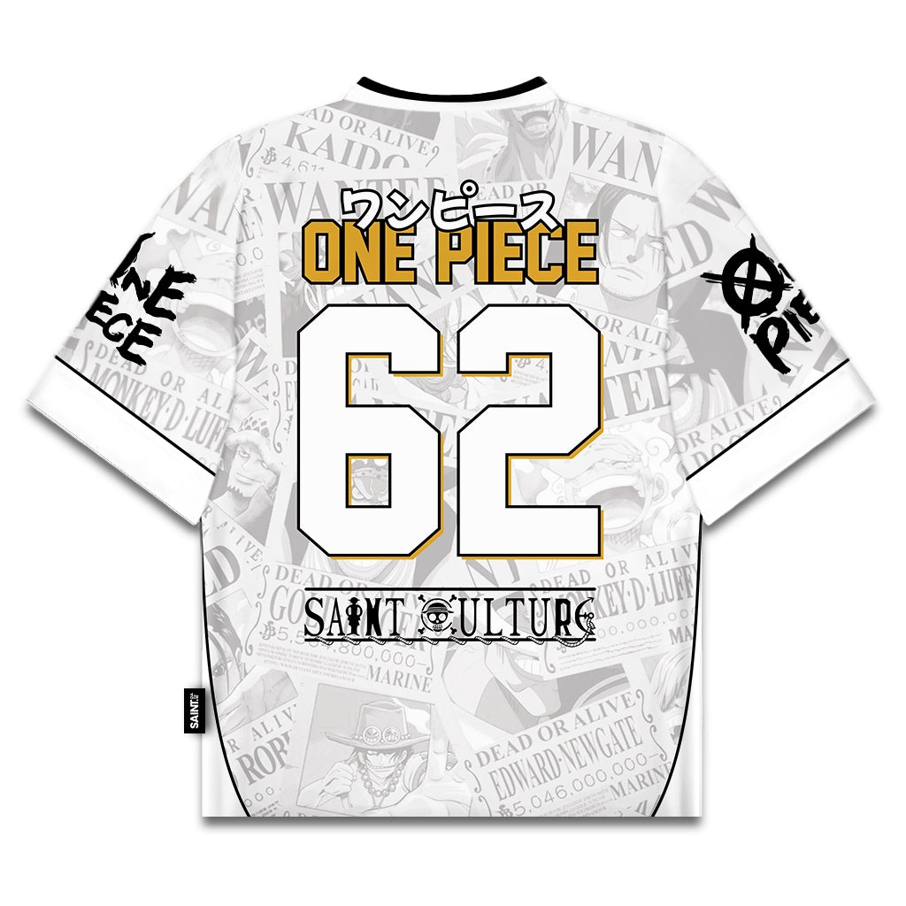 Monkey D. Luffy – White Edition Jersey - Gleame