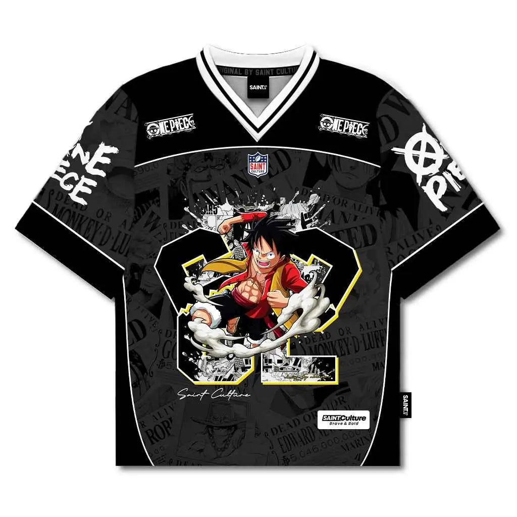 Monkey D. Luffy – One Piece Black Edition Oversized Jersey