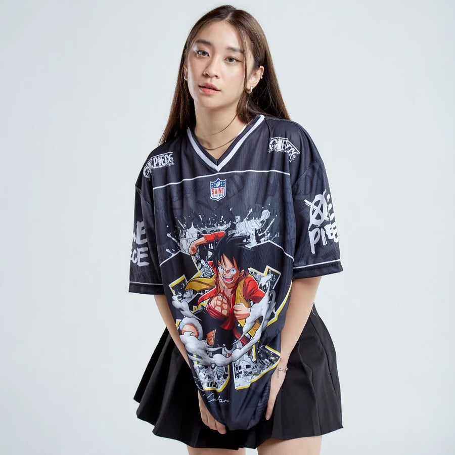 Luffy Black — Straw King Verse Jersey