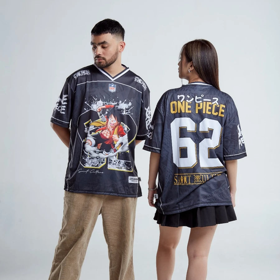 Luffy Black — Straw King Verse Jersey