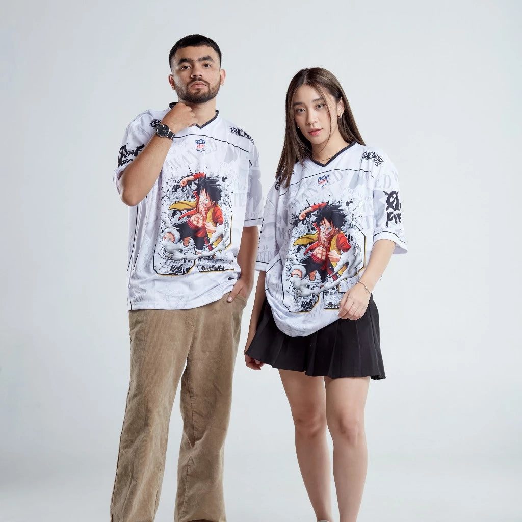 Luffy White — Marineford Verse Jersey