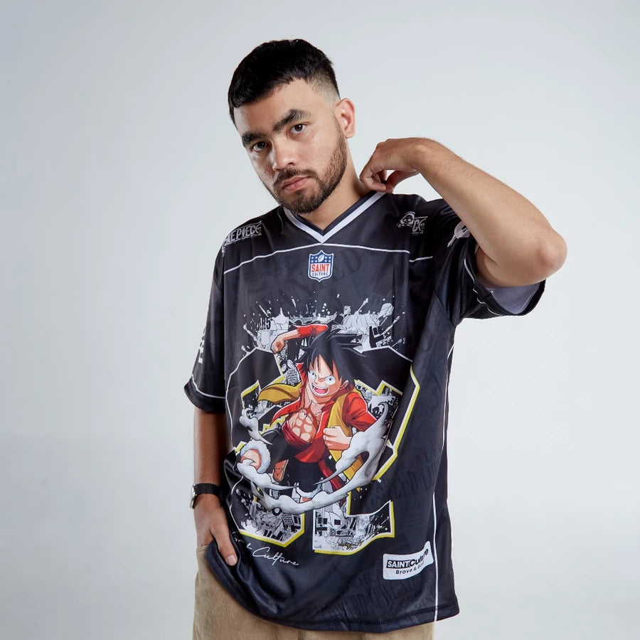 Luffy Black — Straw King Verse Jersey