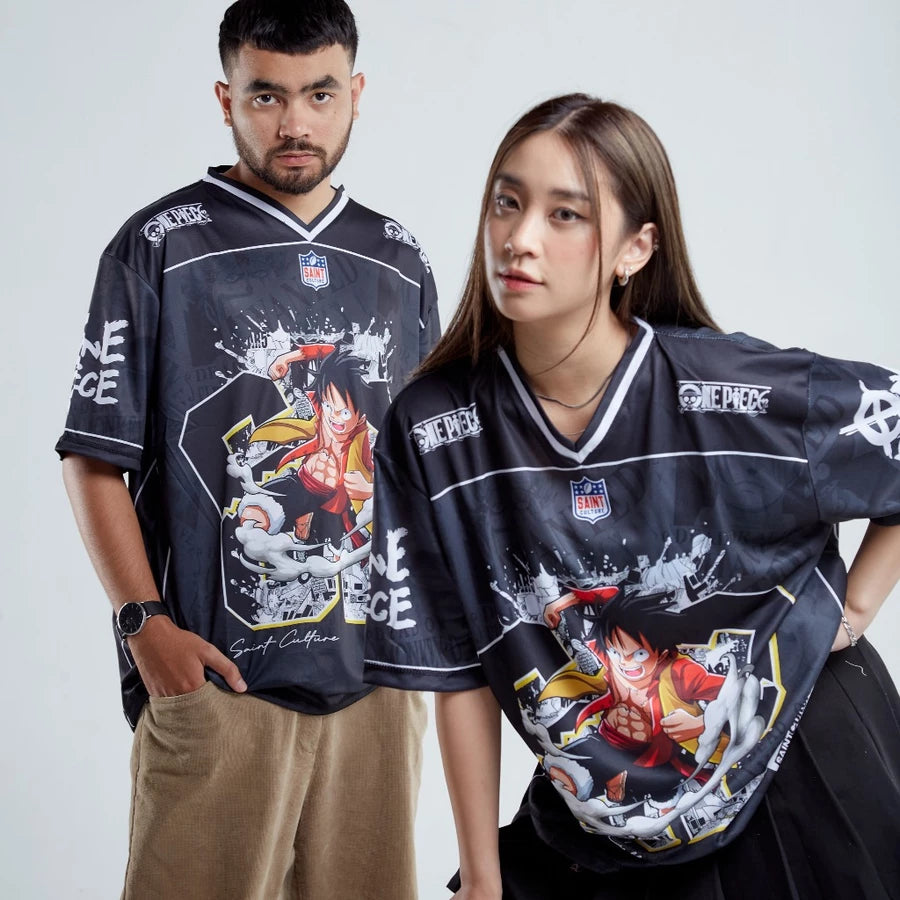 Luffy Black — Straw King Verse Jersey