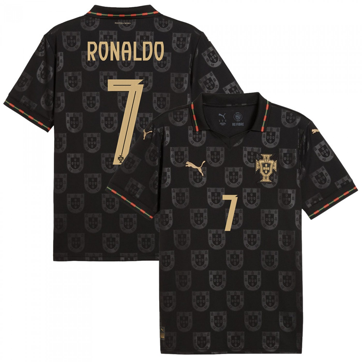Portugal Panther Edition Ronaldo Jersey 2026 (Embroidery) - Gleame