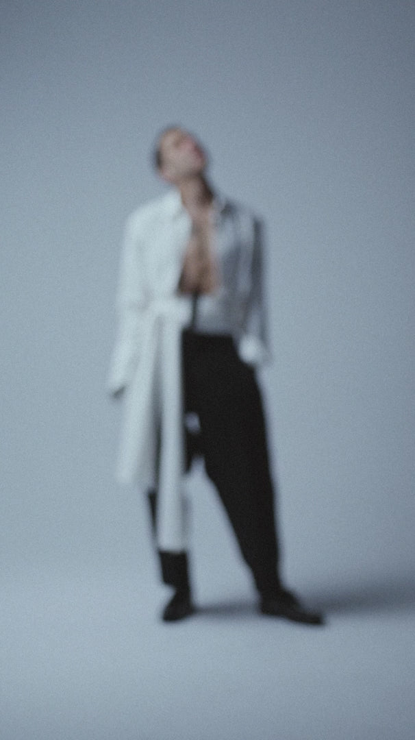 GLEAME FRAN SHIRT - WHITE SILK